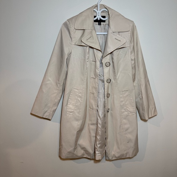 LONDON FOG TRENCH COAT petite medium - Picture 3 of 11